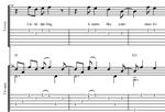 Here Comes the Sun (Beatles, Glee) Tabs and Sheet music for Voice and Guitar